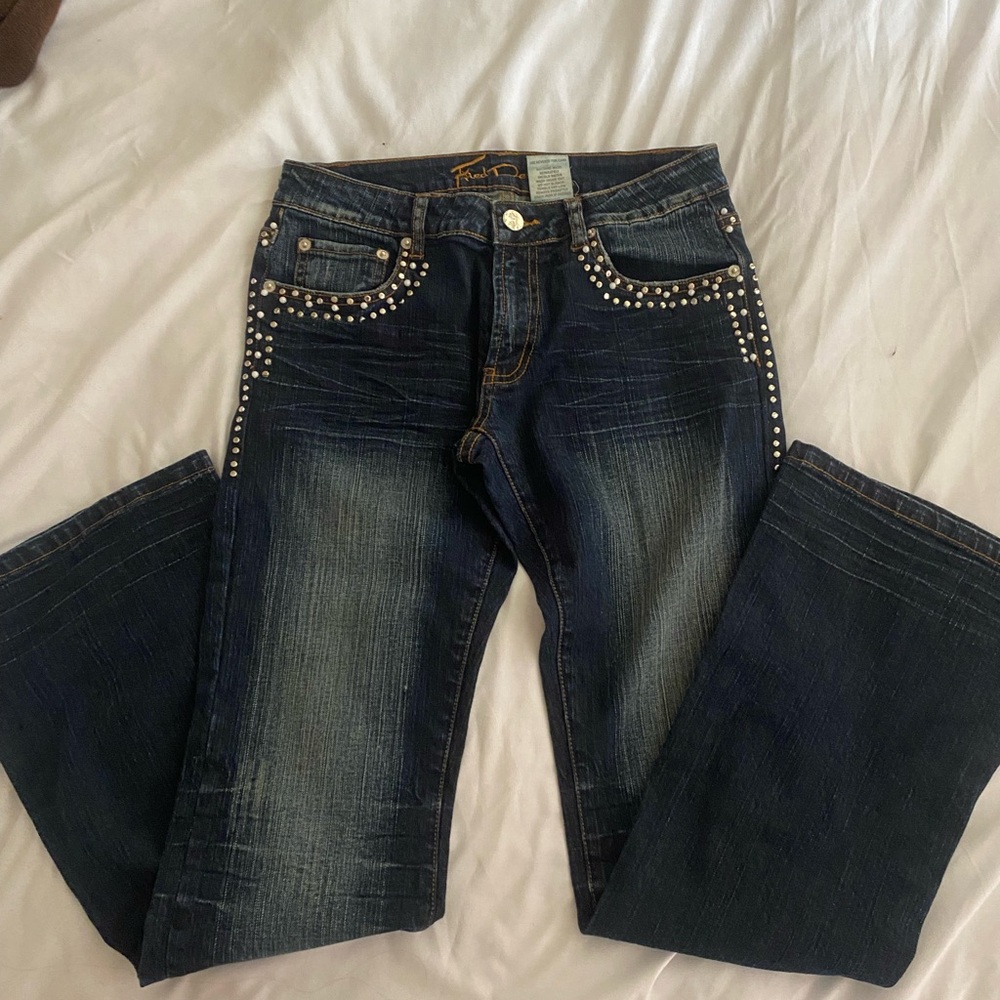 bedazzled jeans